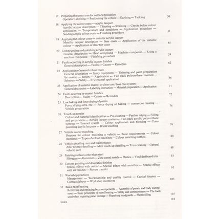 Spray Painting Motor Vehicles In Aust & NZ by Al Probert. Ref: B2579