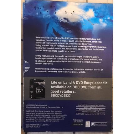 Natures Great Events DVD Promo The Mail David Attenborough BBC Boxset 7 Disc Set