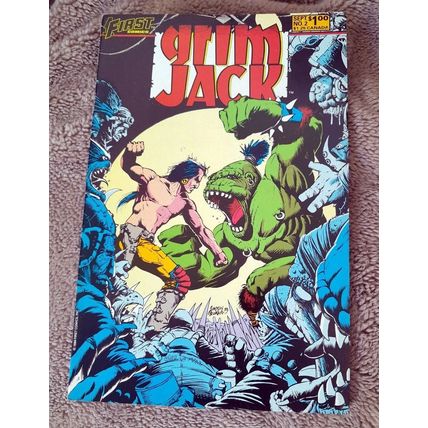 GrimJack # 2 - First Comics - 1984 : vf-(7.5) .