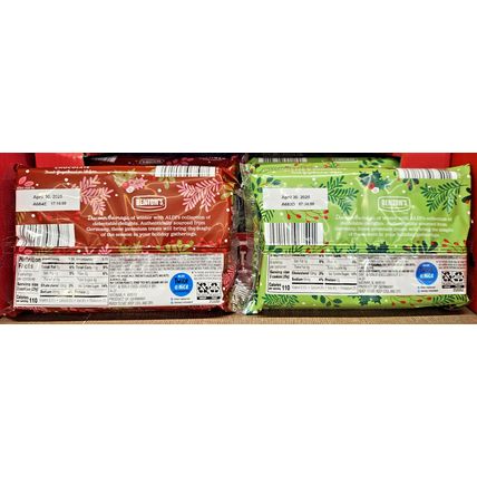 Benton’s Mini Elisen Gingerbread Cookies Glazed & Chocolate 7.05oz 200g (2 Bags)