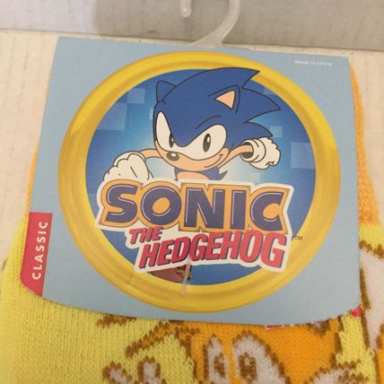 NEW Sonic the Hedgehog Tails Unisex Crew Socks Size 10-13