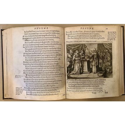 JACOB CATS. EMBLEM BOOK. HOVWELYCK 1628, 40 ENGRAVINGS