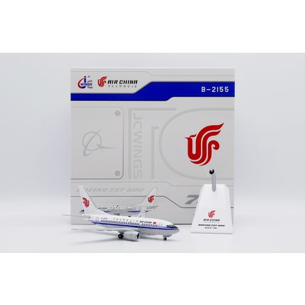 B737-600 AIR CHINA REG: B-2155 WITH STAND - JC WINGS JCLH2445 1/200 - PRE ORDER