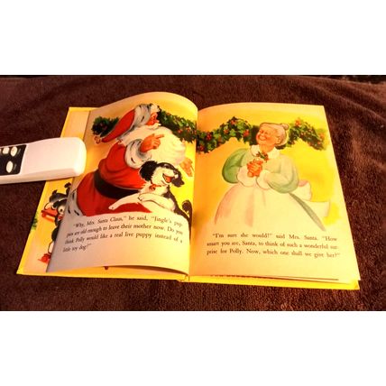 Wonder Book Series Polly's Christmas Present By Irma Wilde 1953 Great Condition