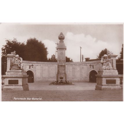 EC711 PORTSMOUTH WAR MEMORIAL . R/P POSTCARD