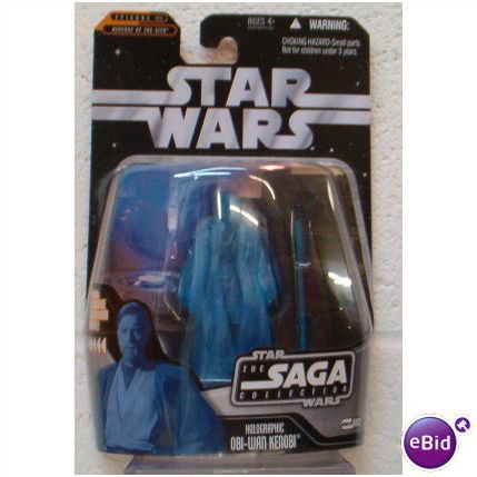 STAR WARS ' SAGA COLLECTION ' HOLOGRAPHIC OBI-WAN KENOBI action figure