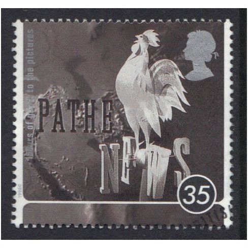 GB 1996 Centenary of Cinema 35p Pathe News Used SG 1923 Sc 1661 stamp