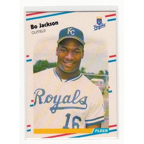 1988 Fleer baseball Bo Jackson card 260- NM - Royals