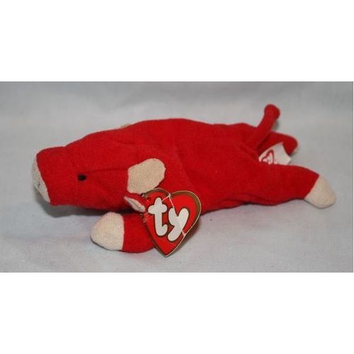 1997 McDonalds Ty Teenie Beanie Babies Snort the Bull with Tag