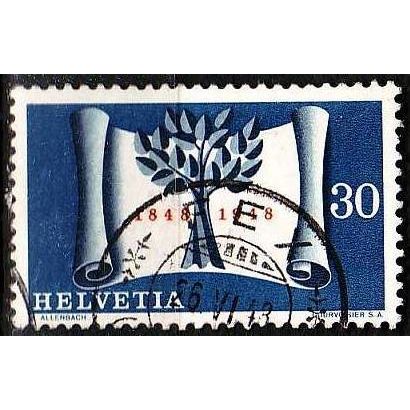 SCHWEIZ SWITZERLAND [1948] MiNr 0499 ( O/used )