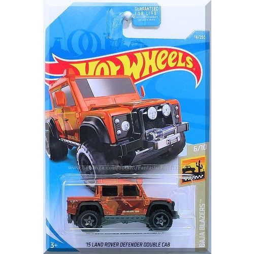 Hot Wheels - '15 Land Rover Defender Double Cab: Baja Blazers #14/250 (2019)