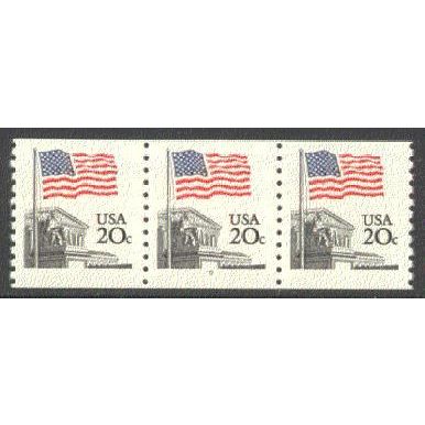 1895a 20c U.S. Flag Fine MNH SG PNC 9/3 V0238