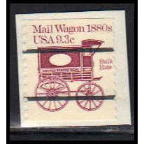 Used 1903a 9.3c Mail Wagon Fine PreCnx W5734