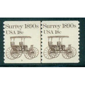 1907 18c Surrey Very Fine MNH Dry Gum CNP Left 9 A02165