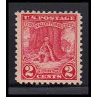 645 2c Valley Forge Fine MNH O1256
