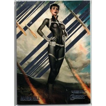 2022 FLEER ULTRA AVENGERS base card # 42 MARIA HILL