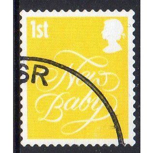 GB 2006 Smilers Booklet Stamps - Occasions - New Baby 1st used