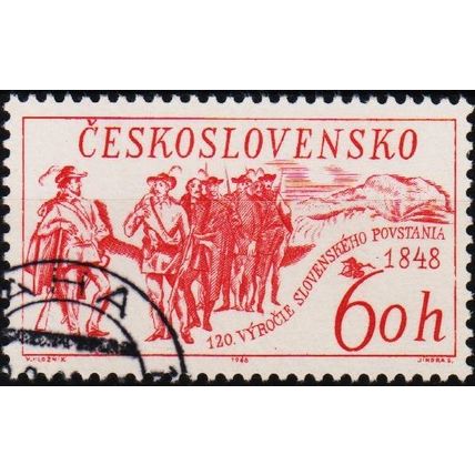 Czechoslovakia. 1968 60h S.G.1766 Used