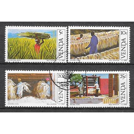Venda N° 54/57 YVERT OBLITERE ( USED )