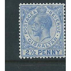 gibraltar stamps multiple crown ca sg79 hm sg 79