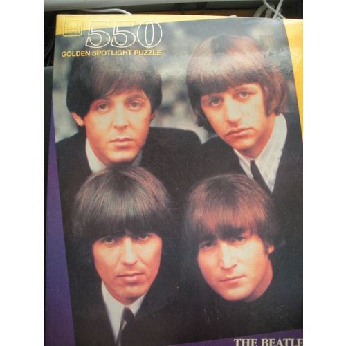 The Beatles- Golden Spotlight light 550 piece puzzle, unopened, new