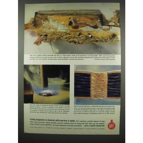 1962 Metal & Thermit Corporation Ad - Know-How