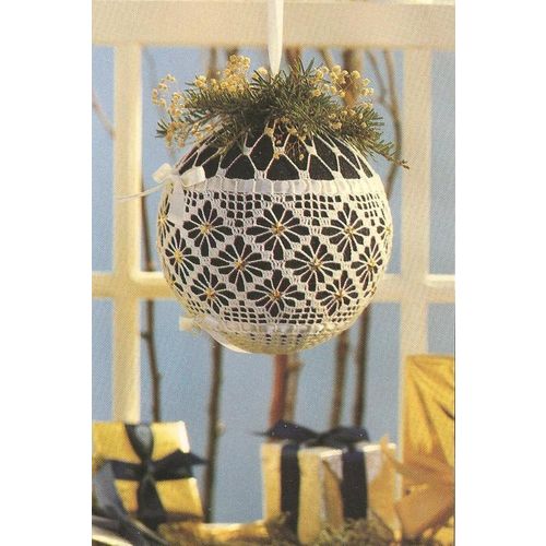 Crochet Christmas Pattern Kissing Ball