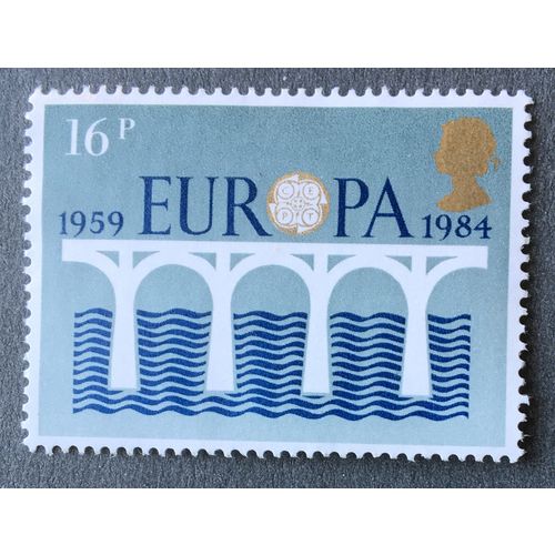 Great Britain 1984 25th Anniversary of CEPT SG 1249 The Anniversary Logo