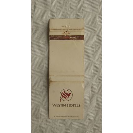 Matchbook Cover Westin Hotels, U.S. and Canada