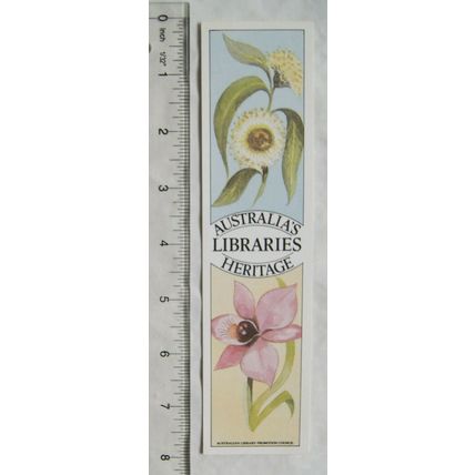 Vintage bookmark - Australia's Libraries Heritage