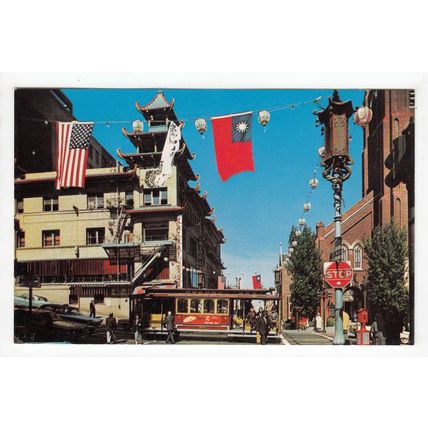 Chinatown San Francisco Postcard California USA