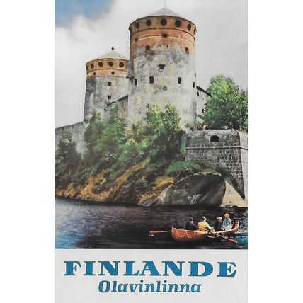 Finlande Olavinlinna.