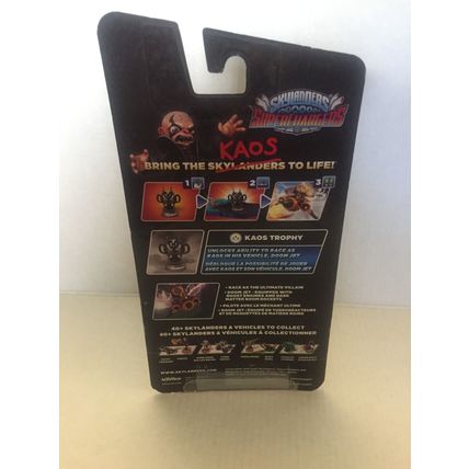 NEW Skylanders Superchargers Kaos Trophy