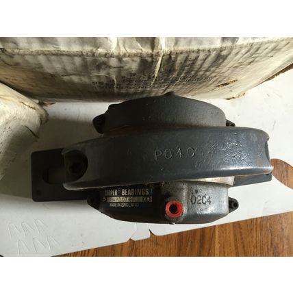 NEW COOPER 02BCP207GR,P04C,02C4,COOPER 207 BEARING 2BOLT BASE Pillow Block,TE
