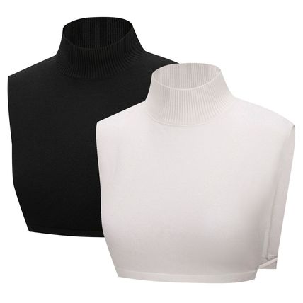 Women False Half Collar Fake Shirt Blouse Ladies Peter Pan Detachable Collars