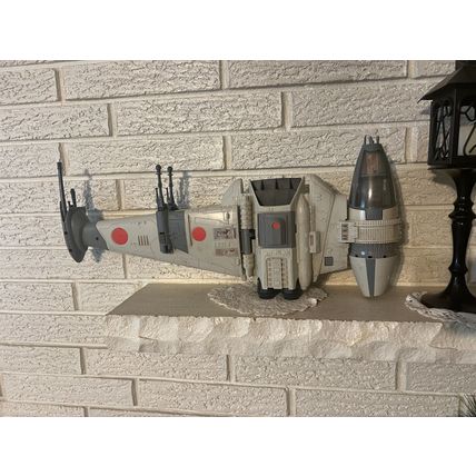 STAR WARS POTJ B-WING FIGHTER SPACESHIP FOR ACTION FIGURES HASBRO 1984?