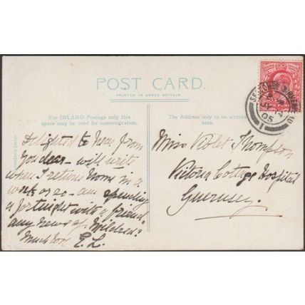 Mariner's Home from Promenade, Egremont, Cheshire, 1905 - Valentine's Postcard