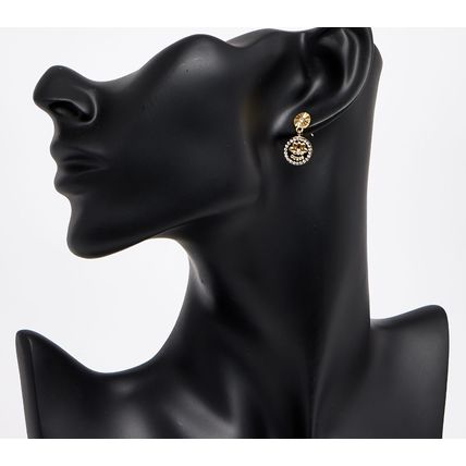 GUESS Gold Tone Lotus Drop Earrings NEW (RARE & COLLECTABLE)