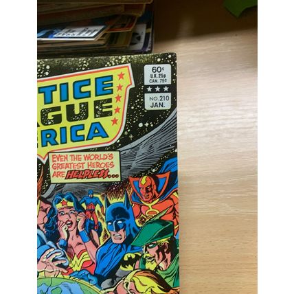 DC COMICS JUSTICE LEAGUE OF AMERICA #210 JAN 1983 (VFN+) COMIC (LL)