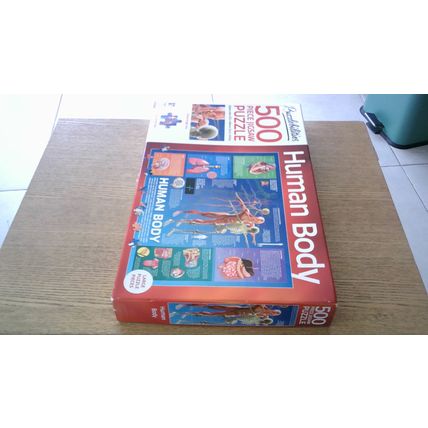 HUMAN BODY Jigsaw Puzzle (500 Large Pieces) Hinkler (2021)