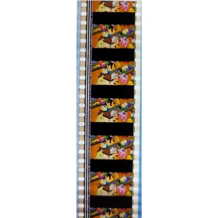 Pokemon . Pk MRQ - A023w . 1 STRIP OF 5 - 35MM FILM CELLS