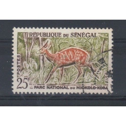 FRENCH SENEGAL 1960 NATIONAL PARK 25F BUSHBUCK USED
