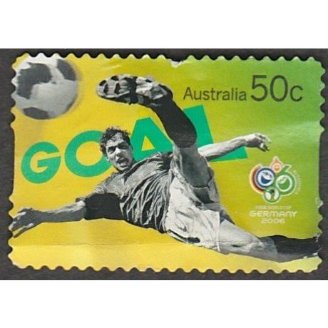 Australia 2006. 50c Value. World Cup, Germany. Fine Used