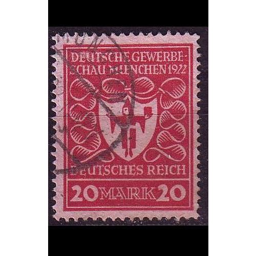 GERMANY REICH [1922] MiNr 0204 a ( O/used )