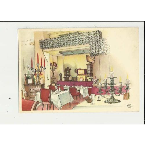 LONDON (Brompton Road) George and Dragon Restaurant Postcard