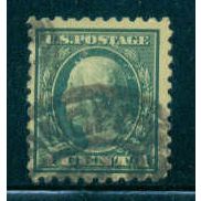 Used 424 1c George Washington Fine Plus A09152