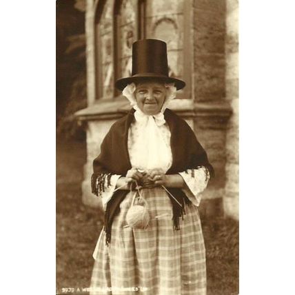 Wales WELSH COSTUME Postcard (Judges 9939)
