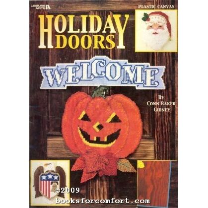 Holiday Doors in Plastic Canvas Leaflet 1634