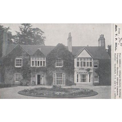 Abinger Rectory Guest House Dorking Antique Surrey Postcard