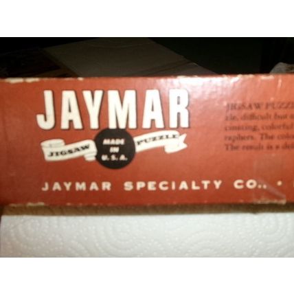 VTG Jaymar Antique Autos Jigsaw Puzzle Hudson Locomobile Franklin Lincoln Ethyl